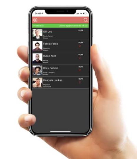 App piani di evacuazione e controllo presenti in area Plexa Aryot