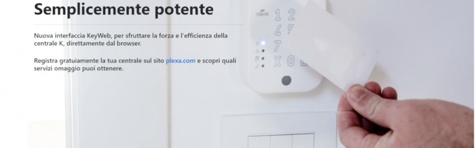 Nuova interfaccia KeyWeb